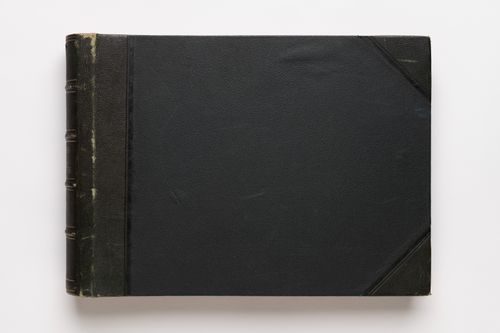 Album showcasing the Exposition universelle, 1900, Paris, with views from sections of Tunisia, Algeria, Madagascar, Senegal, Sudan, Réunion, Martinique, Guadeloupe