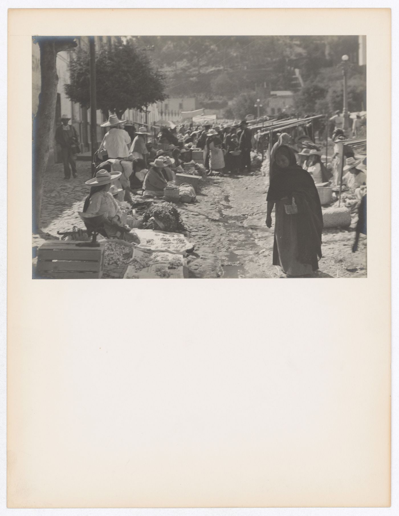 View of a market, Metepec, Mexico