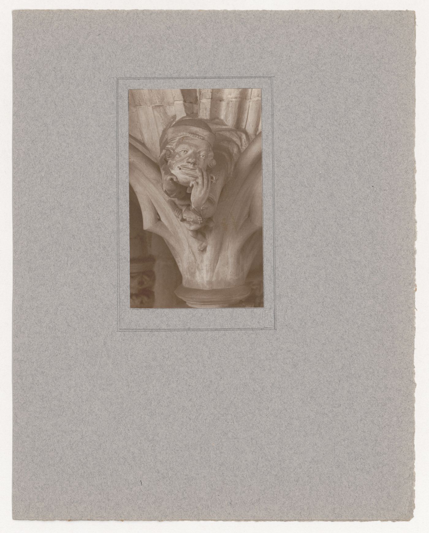 Plate from portfolio ''York Minster Chapter House''