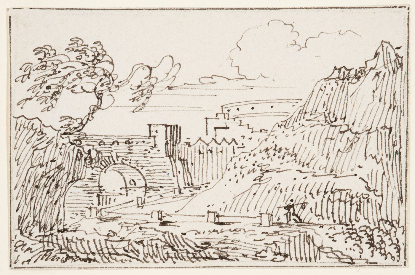 Imaginary view of Rome