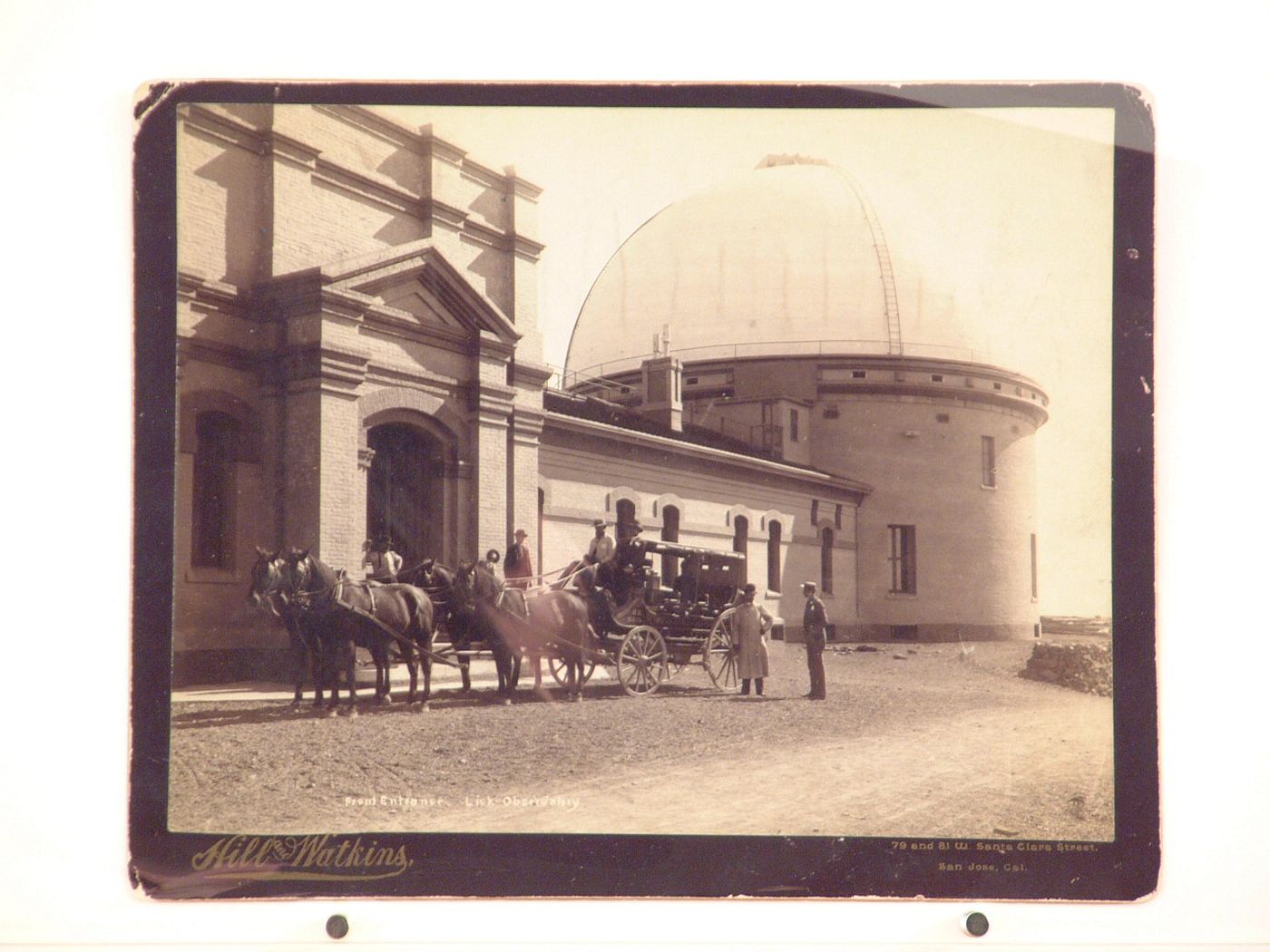 Front entrance, Lick Observatory