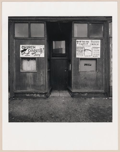 Star Rock Missionary Baptist Church, Sister Clara Williams, 839 N. Milwaukee Ave, Chicago, 1979