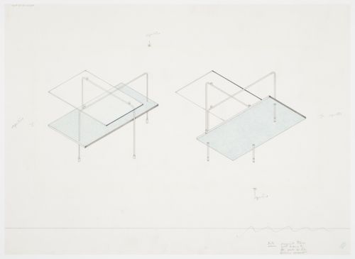ICA Furniture: axonometrics