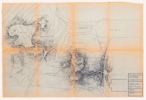 Site plan for Children's Area, Simon Fraser University, Burnaby, British Columbia
