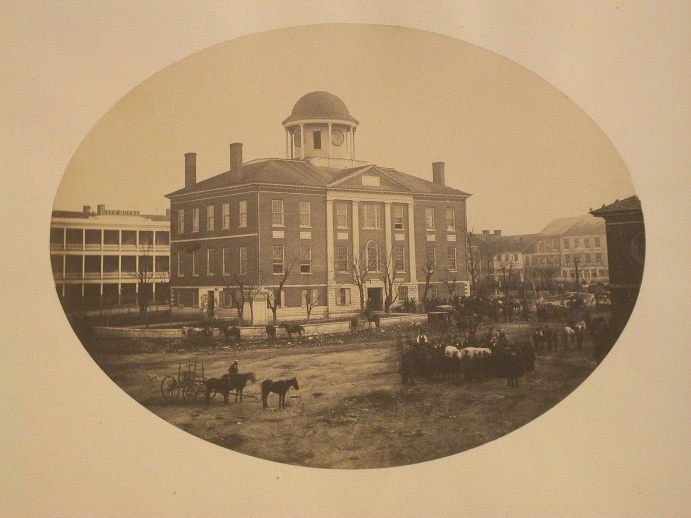 View of the Davidson County Court House, Nashville, Tennessee
