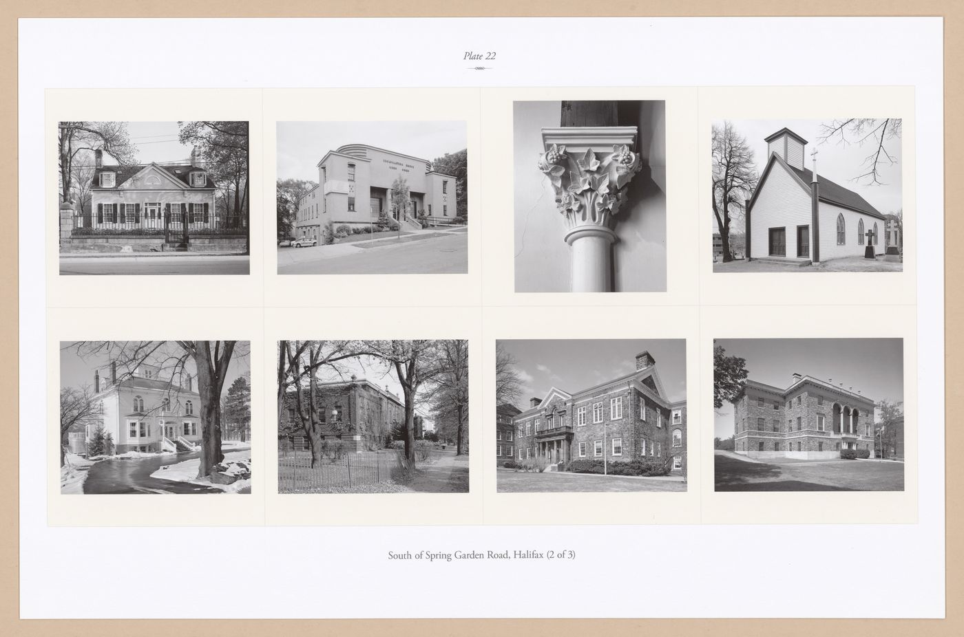 Plate 22: South of Spring Garden Road (2 of 3), from the portfolio, A Nova Scotia Archive