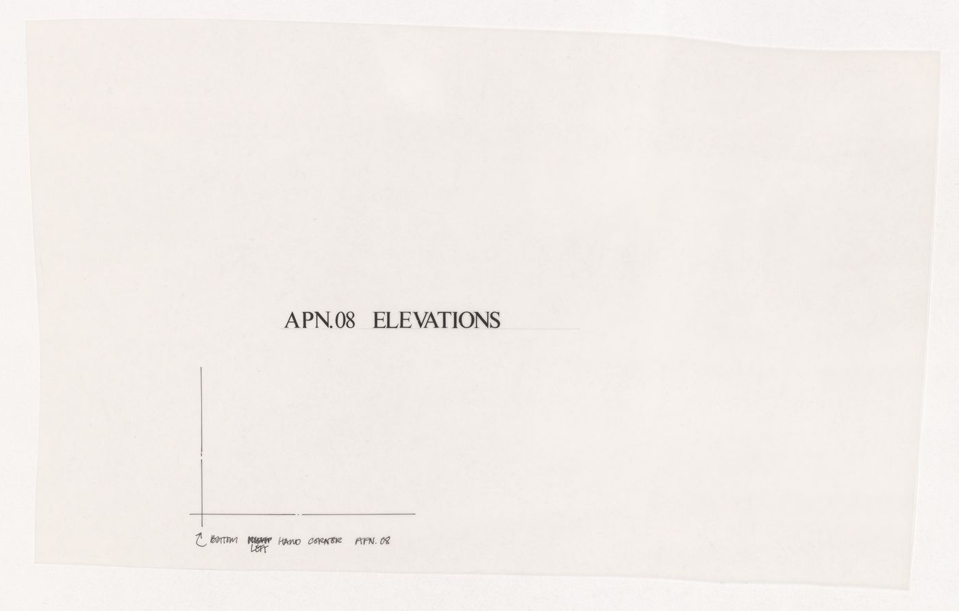 Caption for competition drawings, from the project file "Hamma Government Complex"