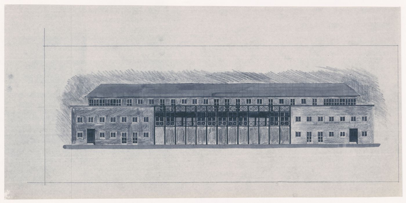 Elevation for Case di abitazioni sulla proprietà Molteni, Giussano, Italy