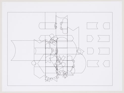 Schematic plan, Biozentrum - Biology Center for the J.W. Goethe University, Frankfurt am Main, Germany