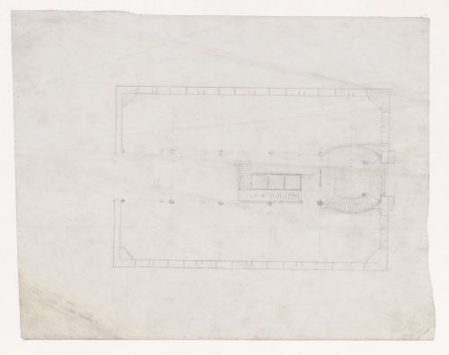 Monadnock Block, Chicago: Ground floor plan