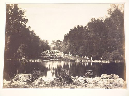 Lake in the Villa Dovia, Rome, Italy