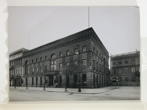 View of the Palais Redern (now demolished), Pariser Platz, Berlin, Germany