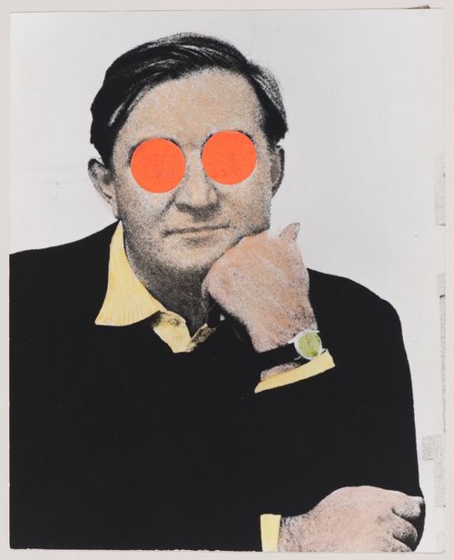 Manipulated photograph of James Stirling