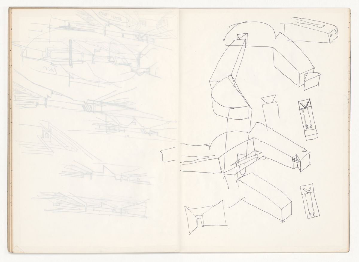 On Line: Álvaro Siza's Cadernos Pretos