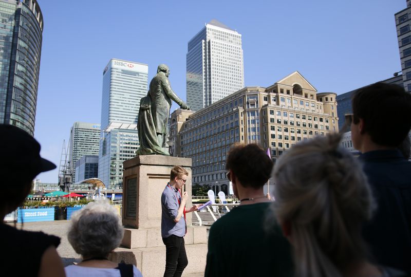 Market Landscape walking tour, Canary Wharf