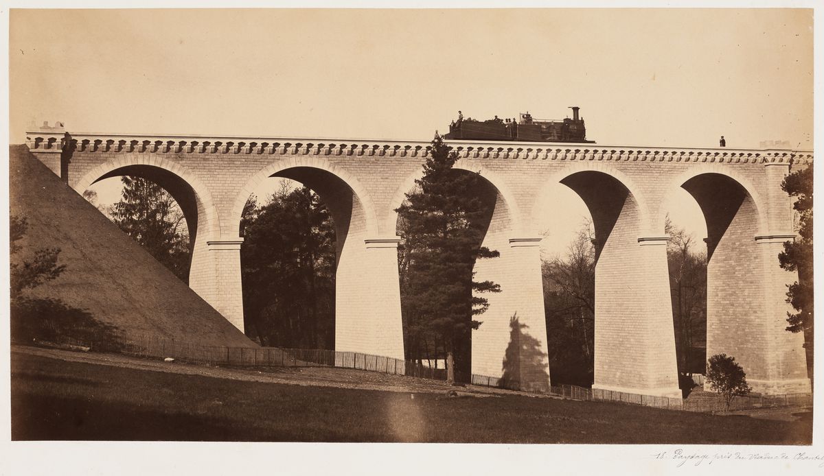 Paysage près du Viaduc de Chantilly, 1858-1859