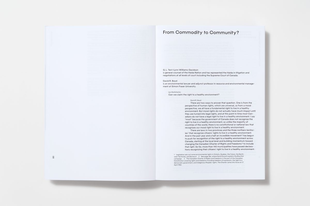 Mirko Zardini, Lev Bratishenko, Christian Lange, Jap Sam Books, Canada, environnement, le temps presse