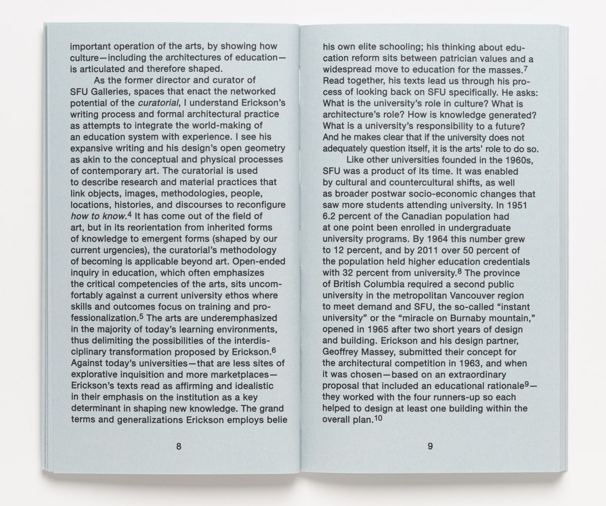 Arthur Erickson on Learning Systems