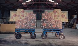 Murale de bivalves - Shell Midden, Cooking Sections, 2024