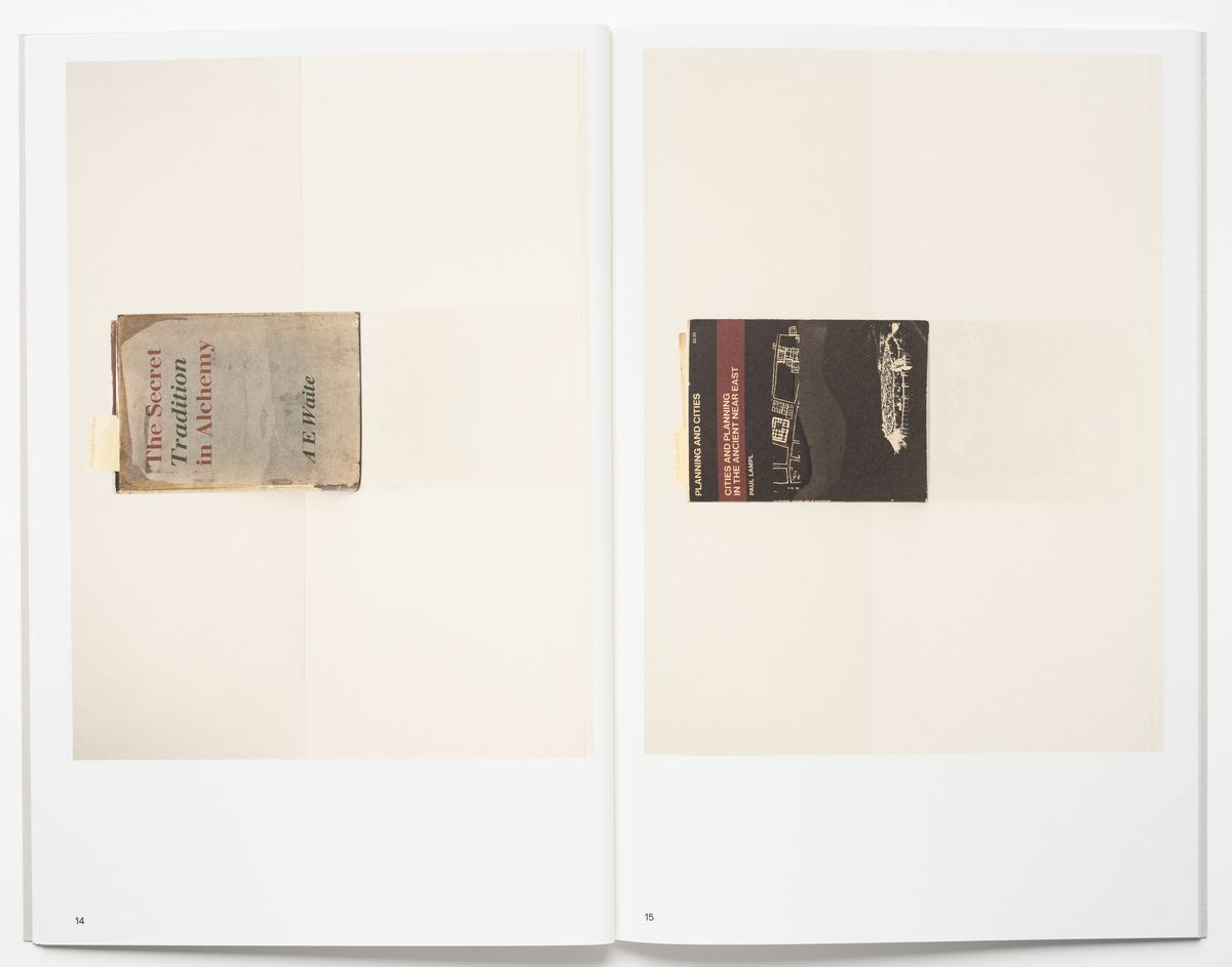 Stefano Graziani, *Documents from Gordon Matta-Clark’s personal library*, de la série CCA Singles