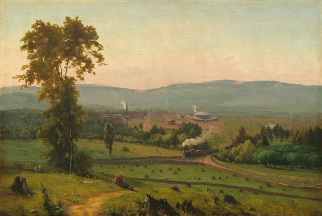 George Inness, The Lackawanna Valley, c. 1856. National Gallery of Art