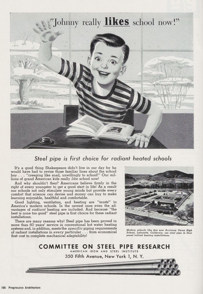 Page 106 of <i>Progressive Architecture</i>, January 1951