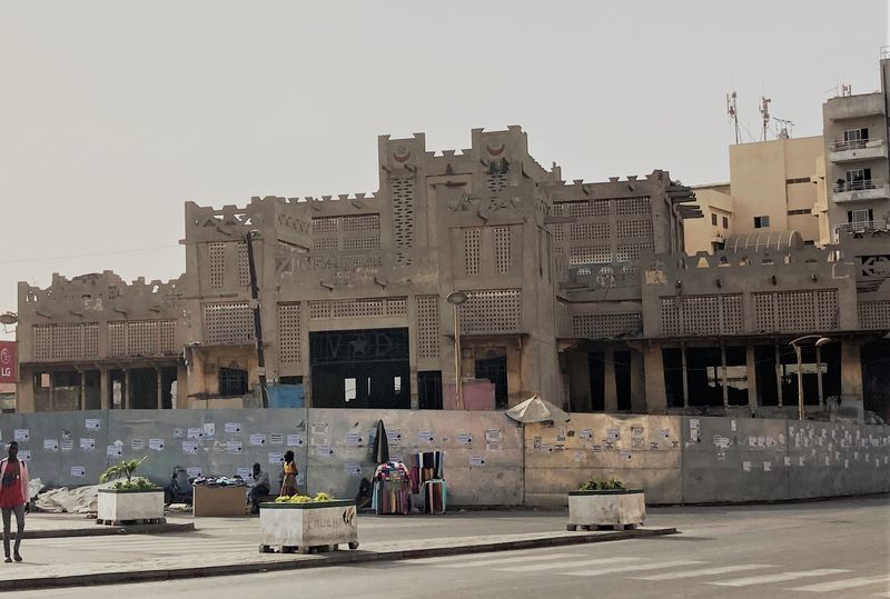 Nzinga B. Mboup, photograph of Marché Sandaga, 2024