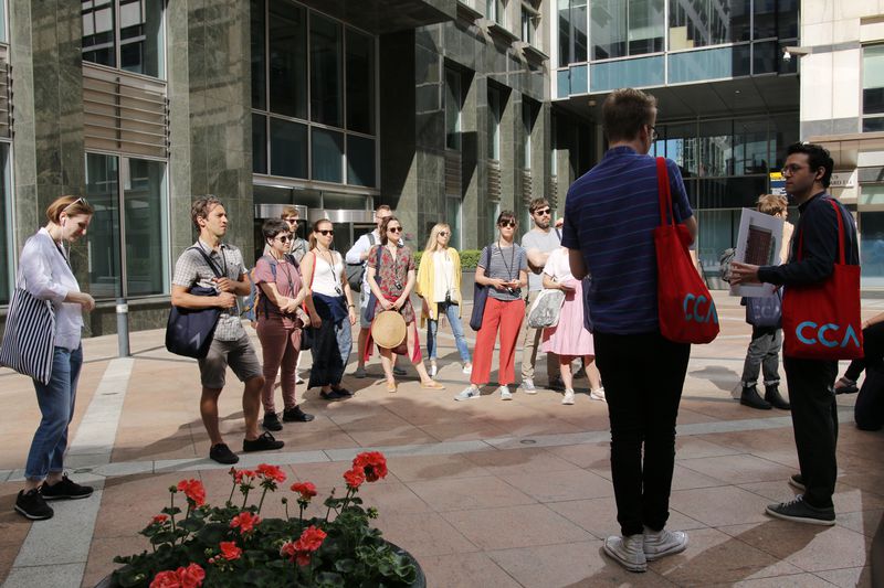 Market Landscape walking tour, Canary Wharf