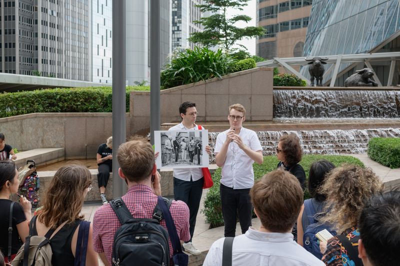 Market Landscape walking tour, Hong Kong