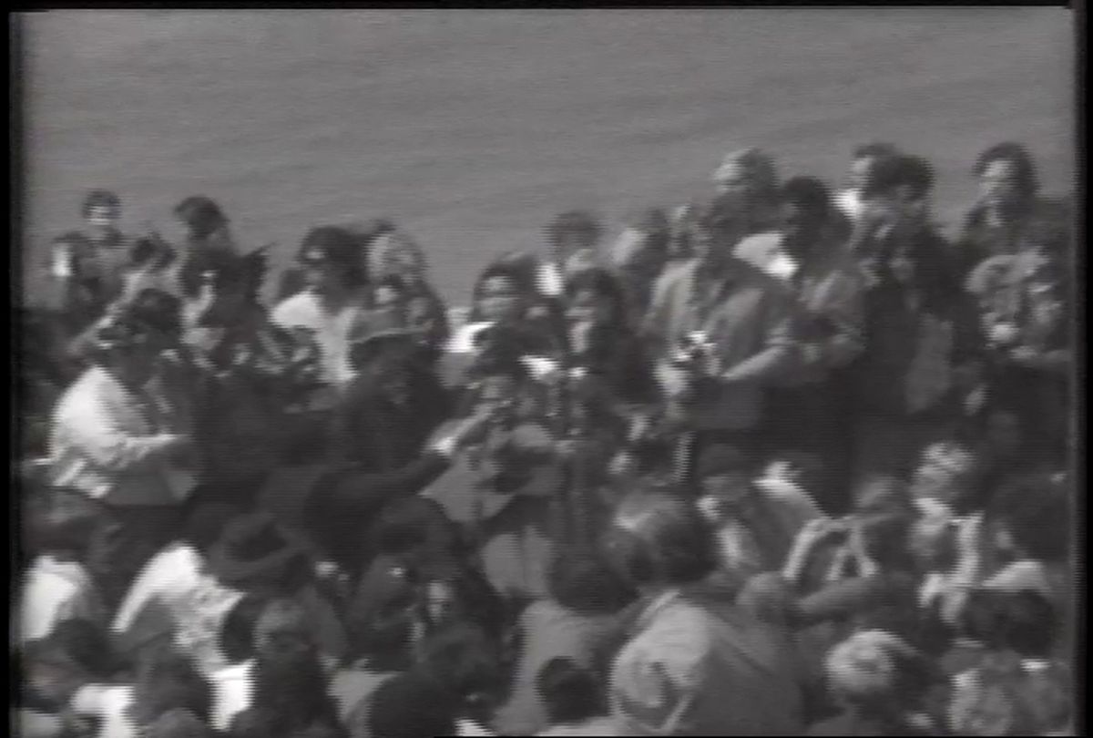 Images d'une production de Video Free America présentant Buffy SainteMarie, vers 1970
