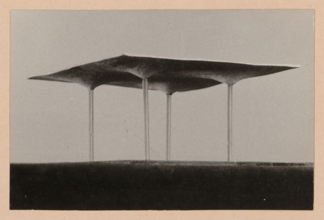 Amancio Williams, model of a shell vault structure, 1949