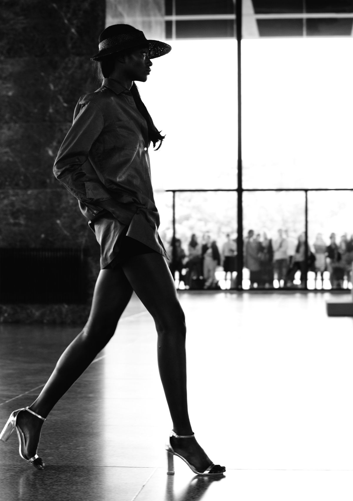 Perret Schaad SS14 collection presentation at Neue Nationalgalerie Berlin, 2013