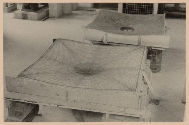 Amancio Williams, fabrication of a shell vault prototype, 1949