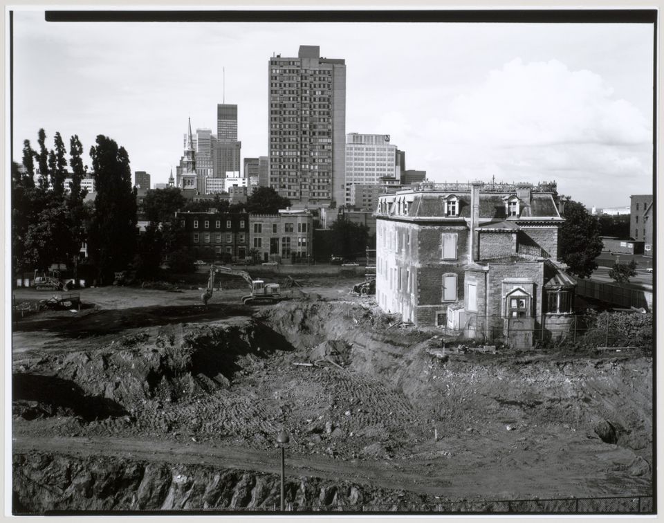 The CCA Construction site, June 1985