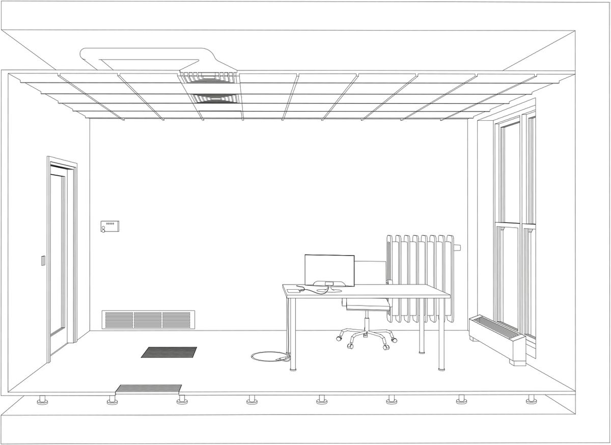 Something Fantastic, Disillusioned Office (a minimally invasive office renovation for the digital industry association Bitkom), Berlin, 2016–ongoing