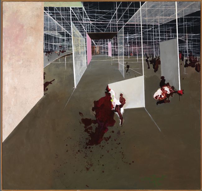 Constant Nieuwenhuys, Entrée du labyrinthe