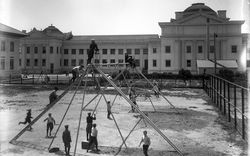 San Diego Normal School playground, circa 1900, Online Archive of California