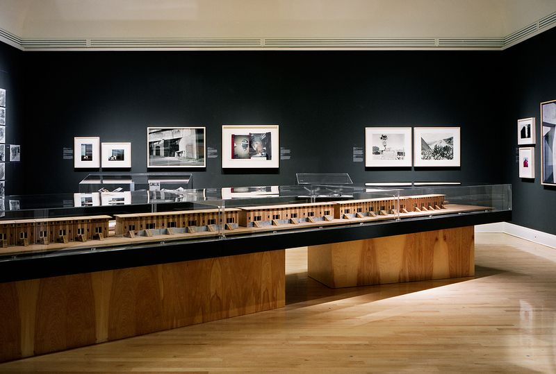 Model displayed in the CCA exhibition En Chantier: The Collections of the CCA, 1989-1999 (1999).