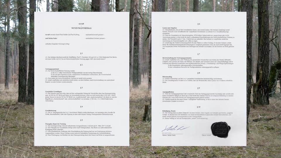 terra0, capture d'écran vidéo, livre blanc