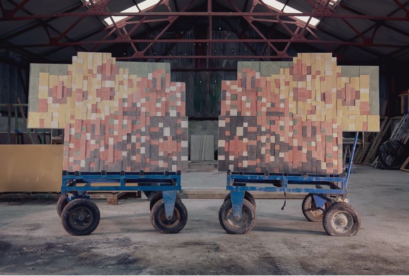 Bivalve Murals - Shell Midden, Cooking Sections, 2024