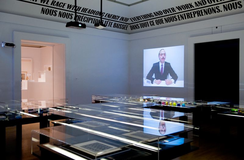 Speed Limits, exhibition, Installation view, 2009