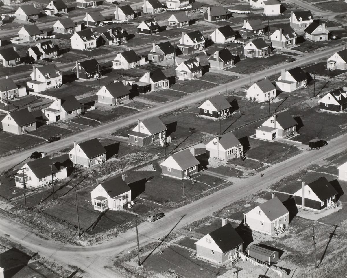 George Hunter. Maison d’après-guerre, Ottawa, Ontario, Canada. 1952