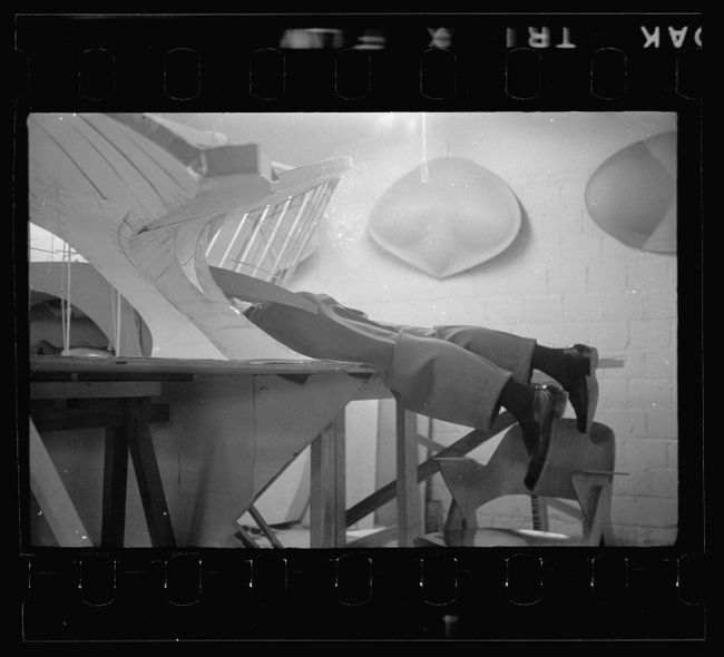 Trans World Airlines Terminal column study model