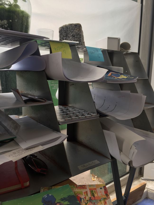 Mail architecture. Grand Huit's office, Paris, June 2021