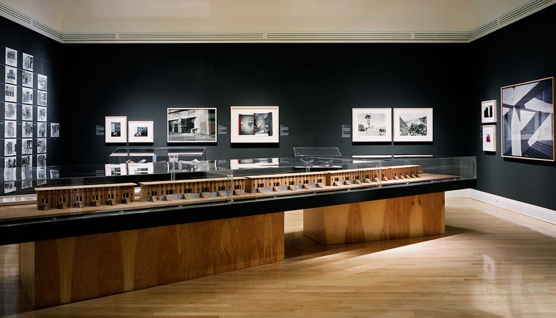 Model displayed in the CCA exhibition En Chantier: The Collections of the CCA, 1989-1999 (1999).
