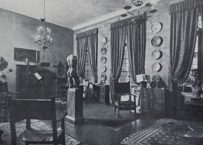 Alejandro Bustillo, Studio et maison particulière, Buenos Aires, 1927. Sociedad de Arquitectos. Photographie : F. Gómez